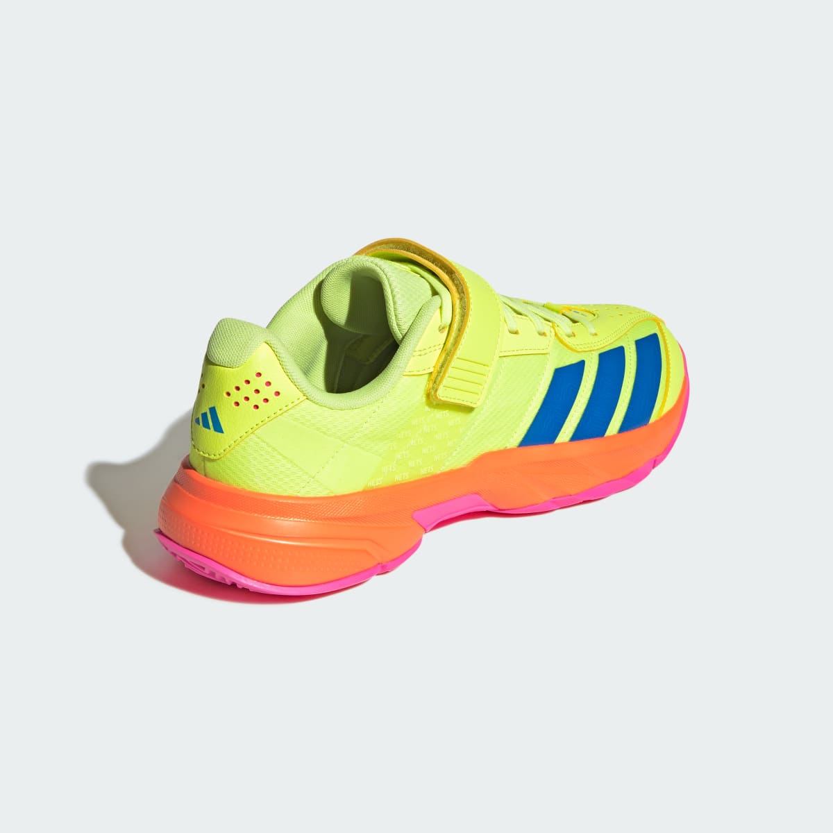 Adidas Men's 22YDS NETS Shoes - Hi-Res Yellow / Bright Royal / Lucid Pink - Image 5