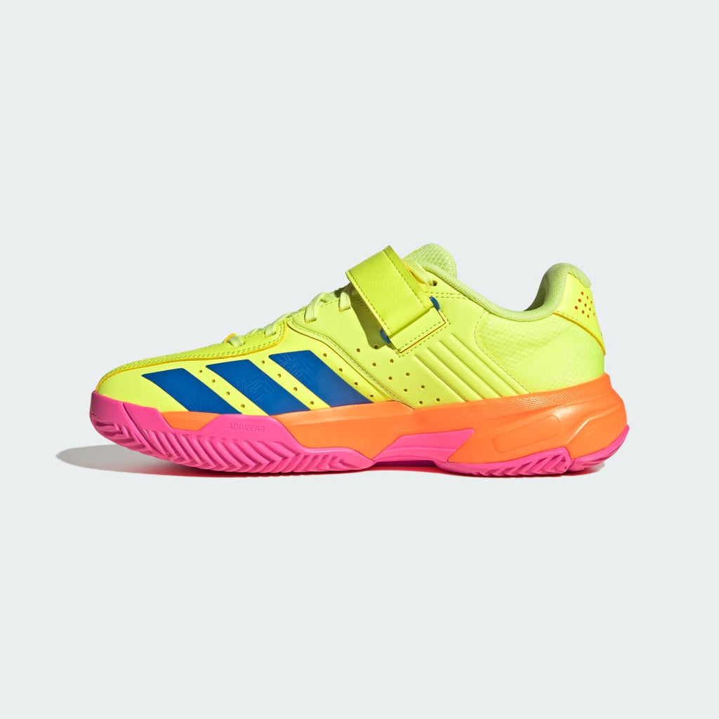 Adidas Men's 22YDS NETS Shoes - Hi-Res Yellow / Bright Royal / Lucid Pink - Image 6