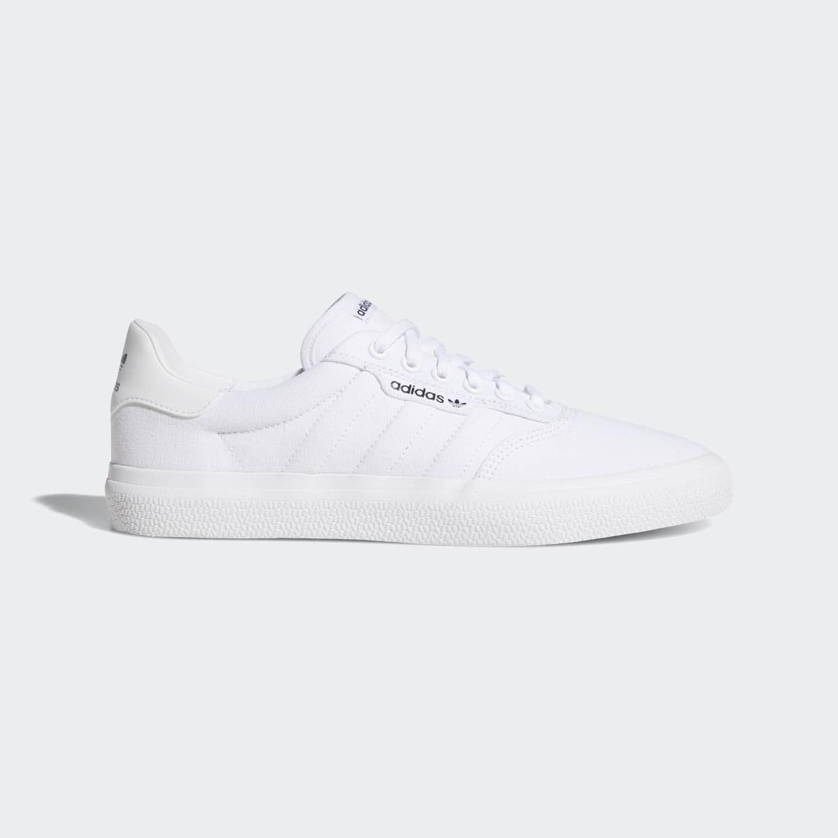 Adidas Men's 3MC Vulc Shoes - Cloud White / Cloud White / Gold Metallic - Image 1