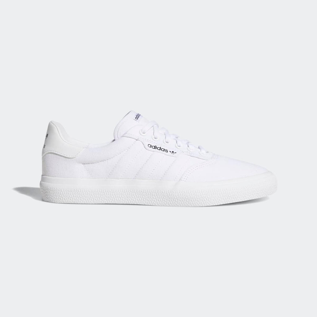 Adidas Women's 3MC Vulc Shoes - Cloud White / Cloud White / Gold Metallic - Image 1