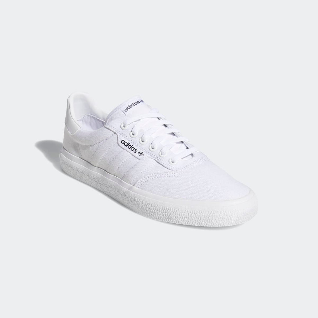 Adidas Men's 3MC Vulc Shoes - Cloud White / Cloud White / Gold Metallic - Image 5