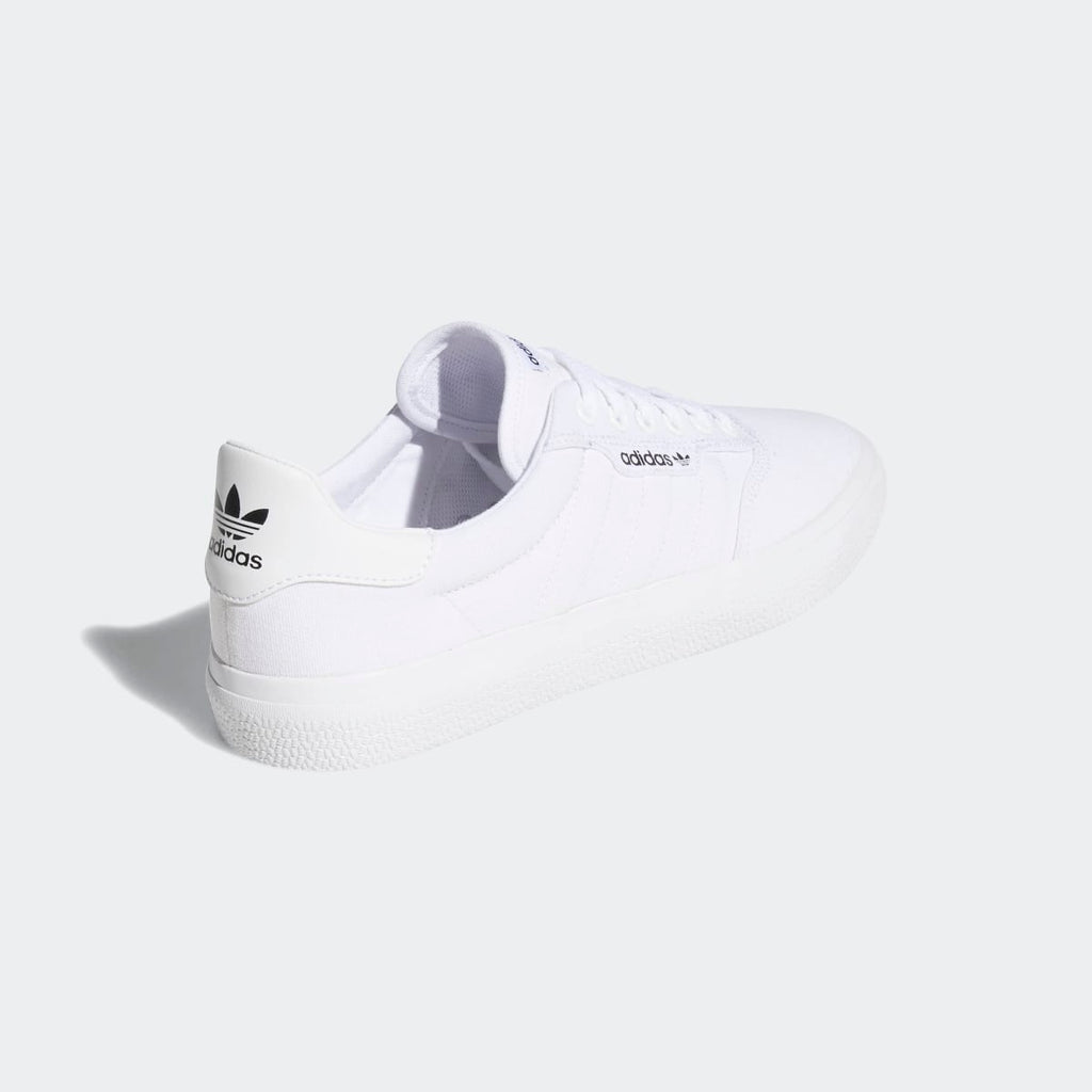 Adidas Men's 3MC Vulc Shoes - Cloud White / Cloud White / Gold Metallic - Image 6