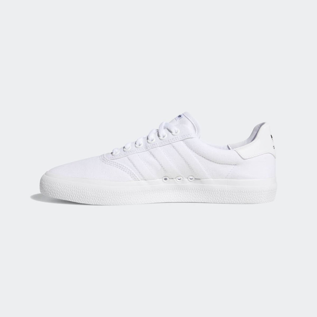 Adidas Men's 3MC Vulc Shoes - Cloud White / Cloud White / Gold Metallic - Image 7