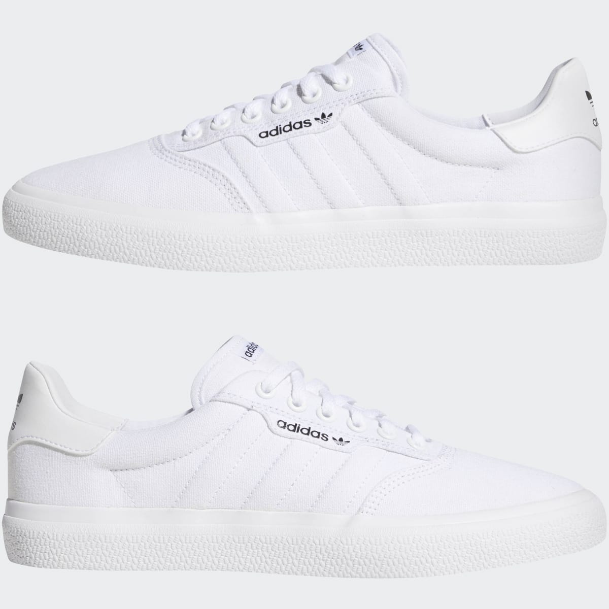 Adidas Men's 3MC Vulc Shoes - Cloud White / Cloud White / Gold Metallic - Image 9