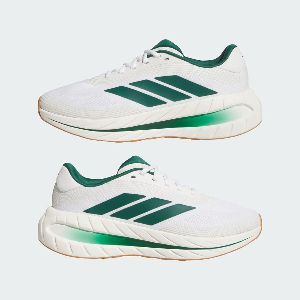 Adidas Men's ADIDAS ADIPURE SHIFT RUNNING SHOES - Cloud White / Collegiate Green / Off White - Image 7