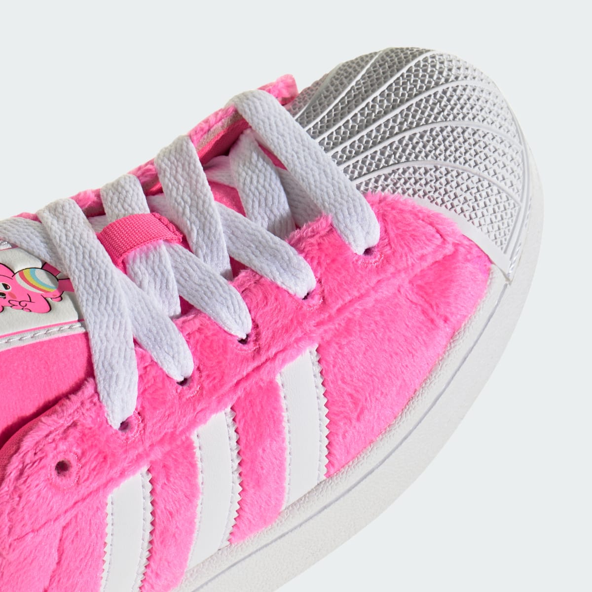 Adidas Kids' ADIDAS CARE BEARS SUPERSTAR II SHOES - Lucid Pink / Cloud White / Collegiate Purple - Image 8