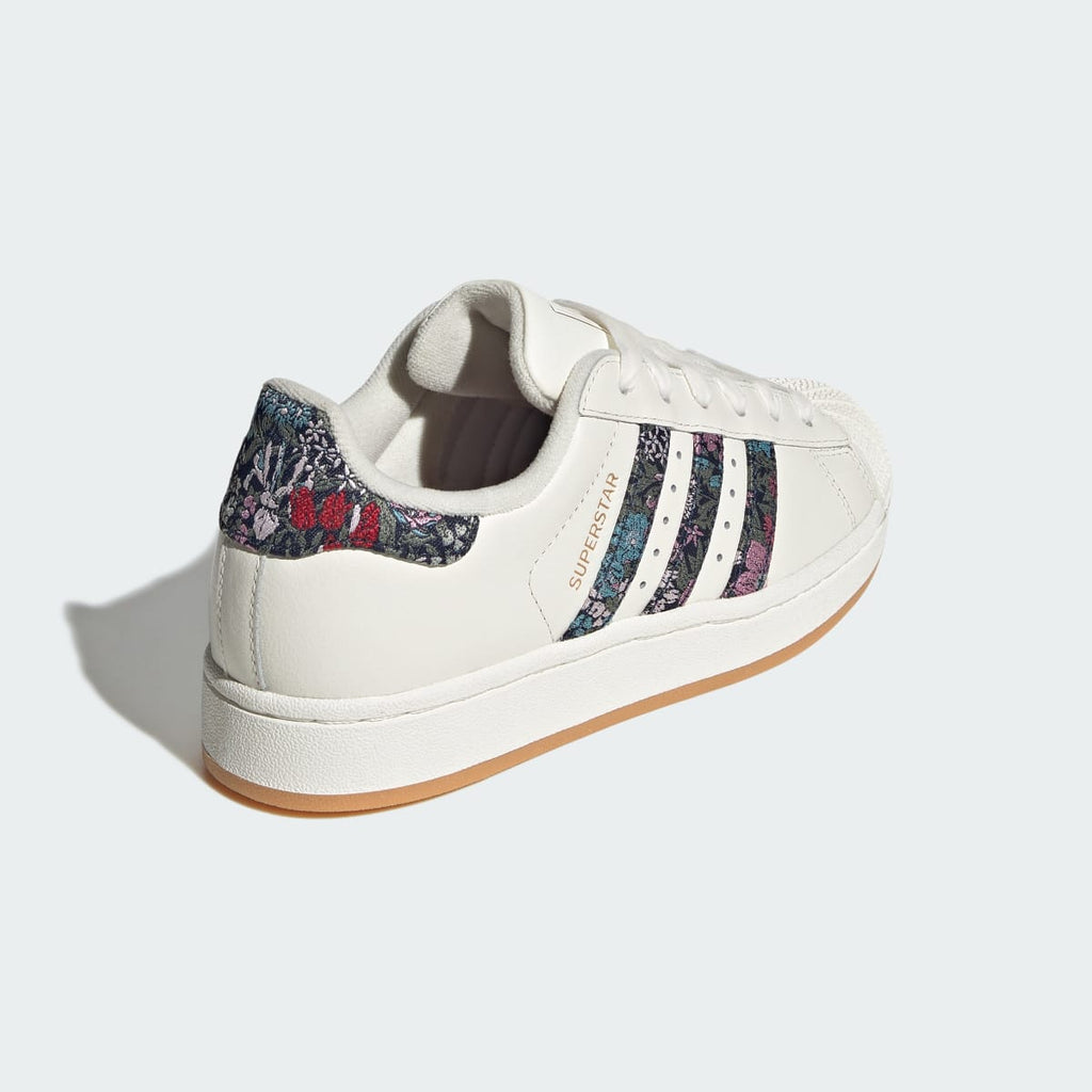 Adidas Kids' ADIDAS LIBERTY SUPERSTAR II SHOES - Off White / Dual Magenta / Gum - Image 5
