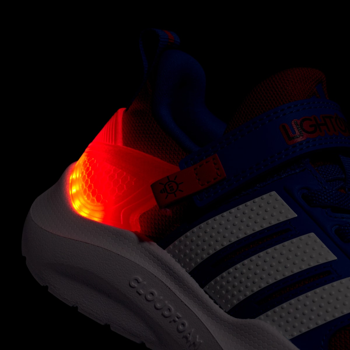 Adidas Kids' ADIDAS MARVEL LIGHTORAMA SPIDER-MAN SHOES CHILDREN - Better Scarlet / Cloud White / Bright Royal - Image 11