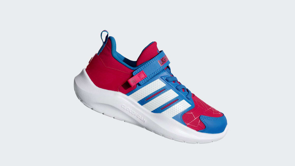 Adidas Kids' ADIDAS MARVEL LIGHTORAMA SPIDER-MAN SHOES CHILDREN - Better Scarlet / Cloud White / Bright Royal - Image 2