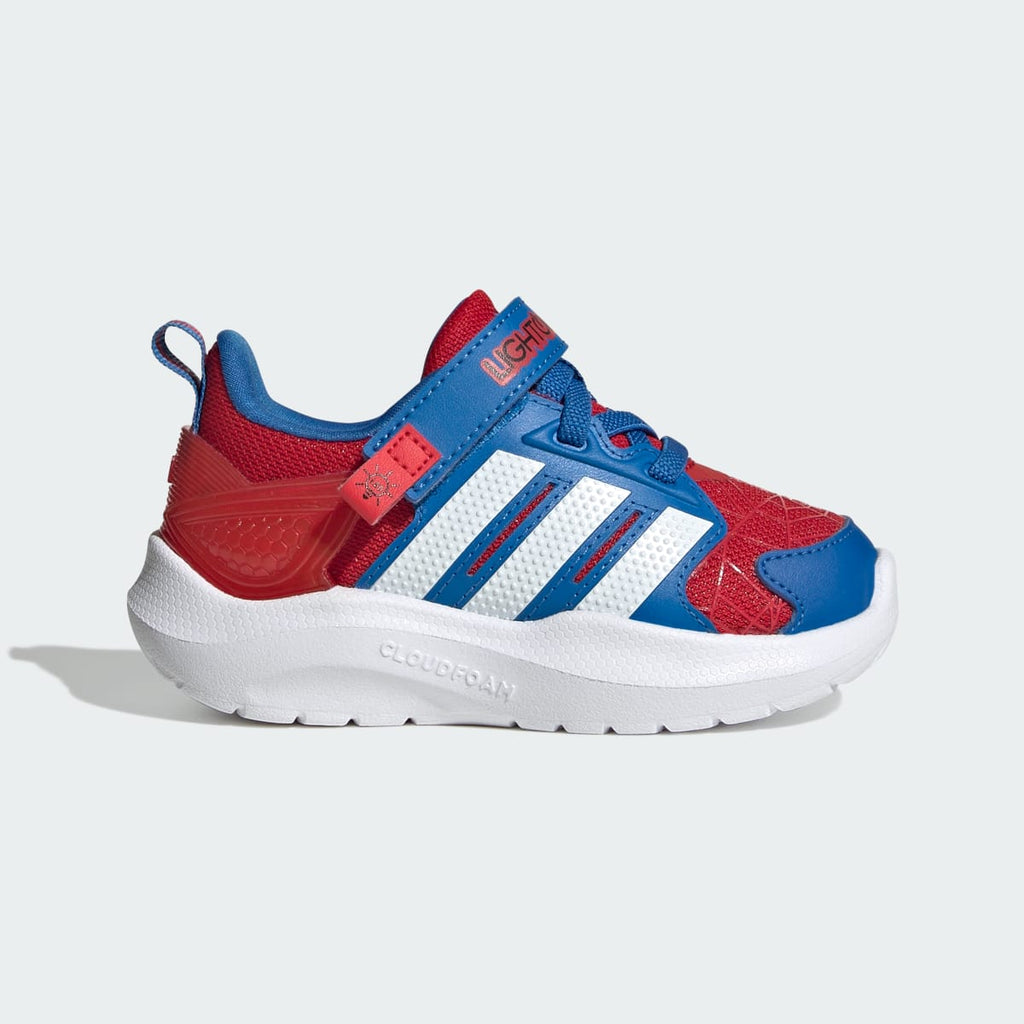 Adidas Kids' ADIDAS MARVEL LIGHTORAMA SPIDER-MAN SHOES INFANTS - Better Scarlet / Cloud White / Bright Royal - Image 1