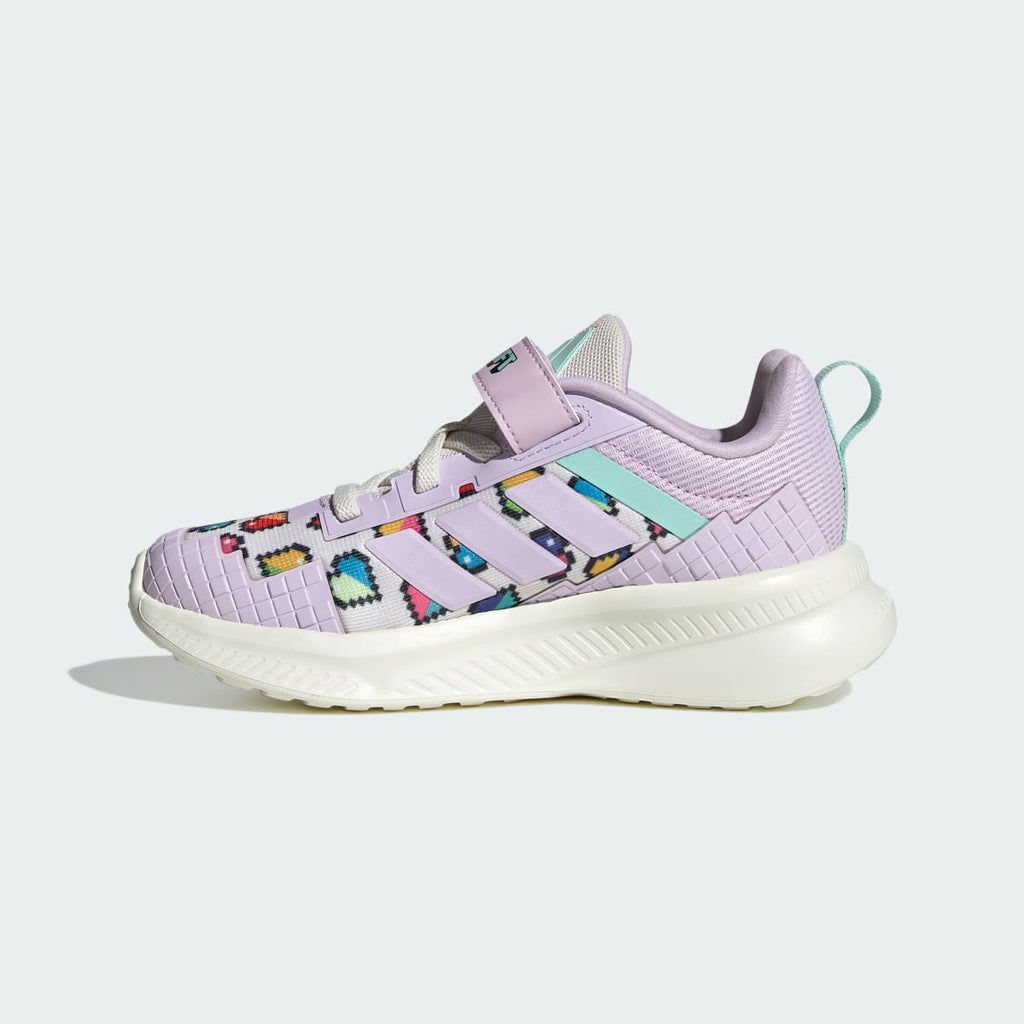 Adidas Kids' ADIDAS MINECRAFT FORTARUN 4.0 SHOES CHILDREN - Ice Lavender / Ice Lavender / Semi Flash Aqua - Image 6