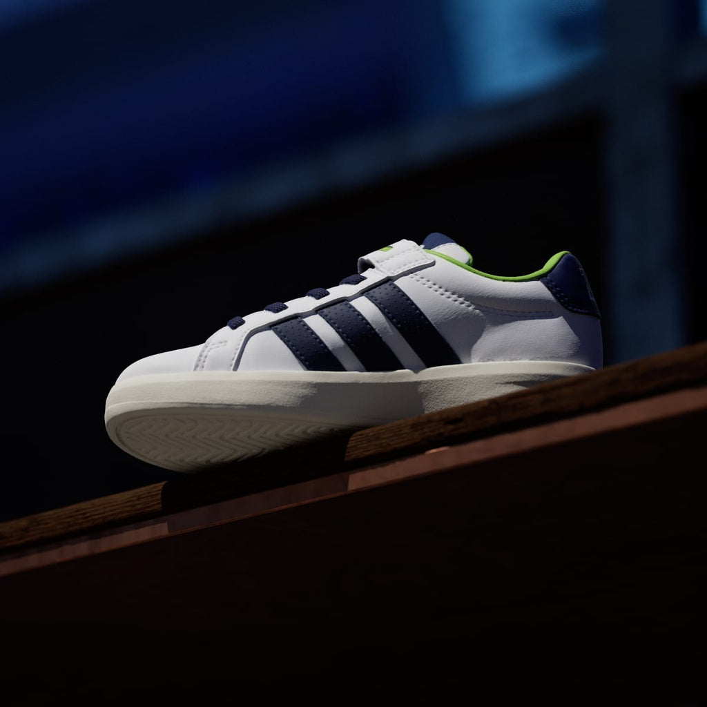 Adidas Kids' ADIDAS PIXAR TOY STORY GRAND COURT SHOES KIDS - Cloud White / Dark Blue / Off White - Image 7