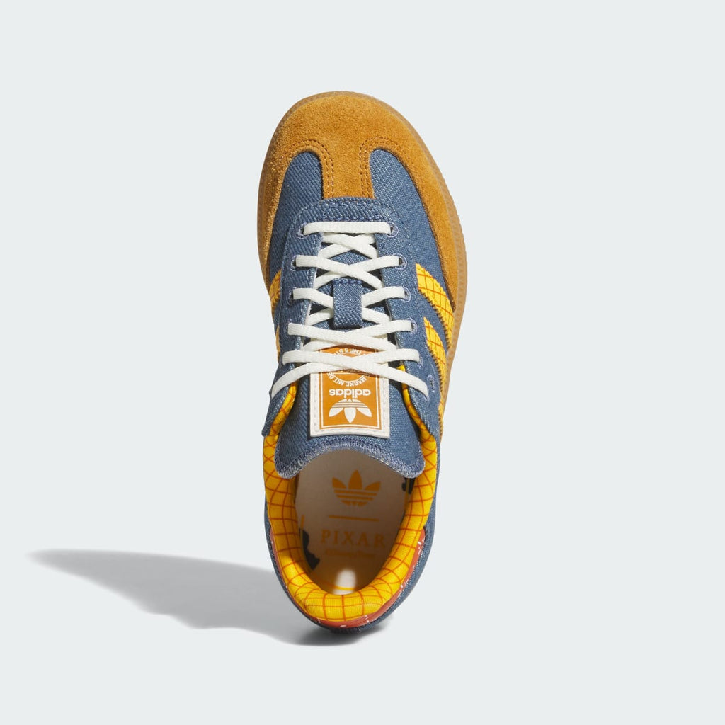 Adidas Kids' ADIDAS PIXAR TOY STORY SAMBA OG SHOES CHILD - Crew Blue / Crew Yellow / Off White - Image 2