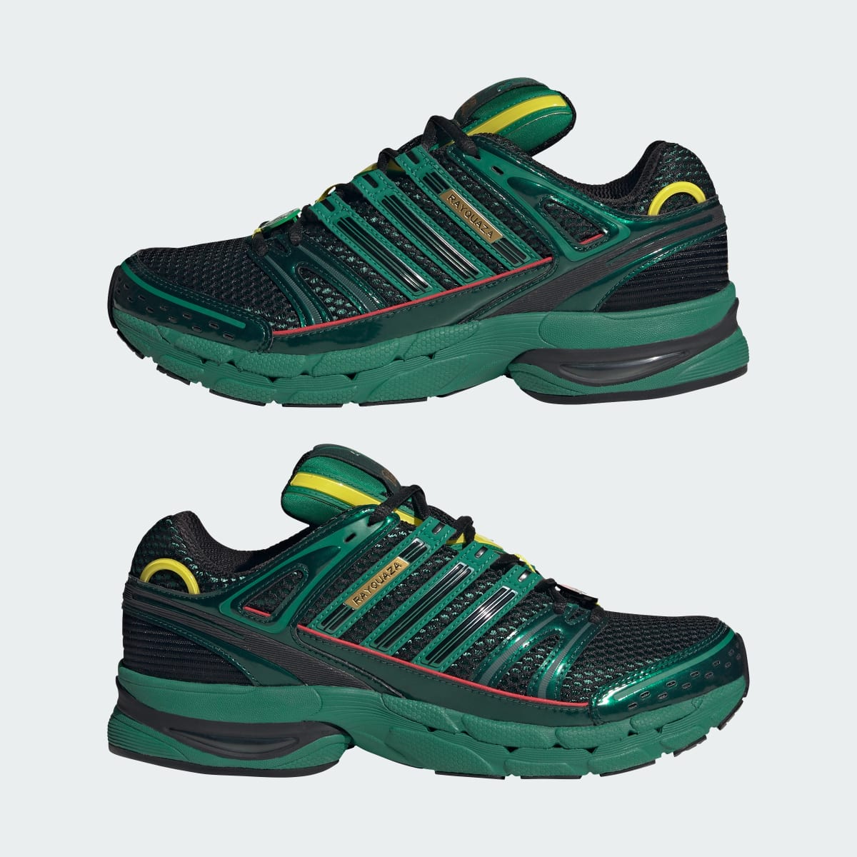 Adidas Men's ADIDAS Pokémon ADISTAR CONTROL 5 SHOES - Core Black / Collegiate Green / Core Black - Image 7