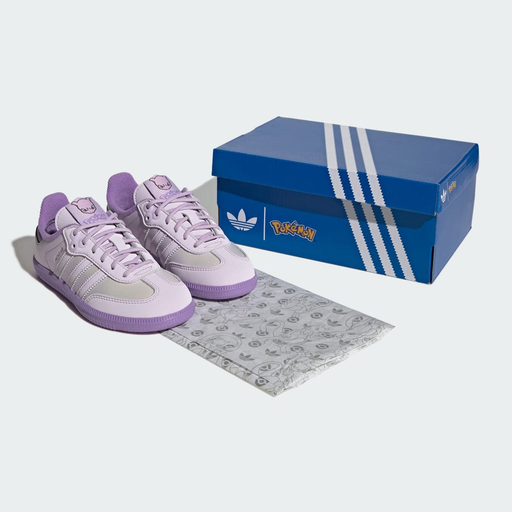 Adidas Kids' ADIDAS Pokémon SAMBA OG SHOES - Ice Lavender / Ice Lavender / Violet Fusion - Image 7