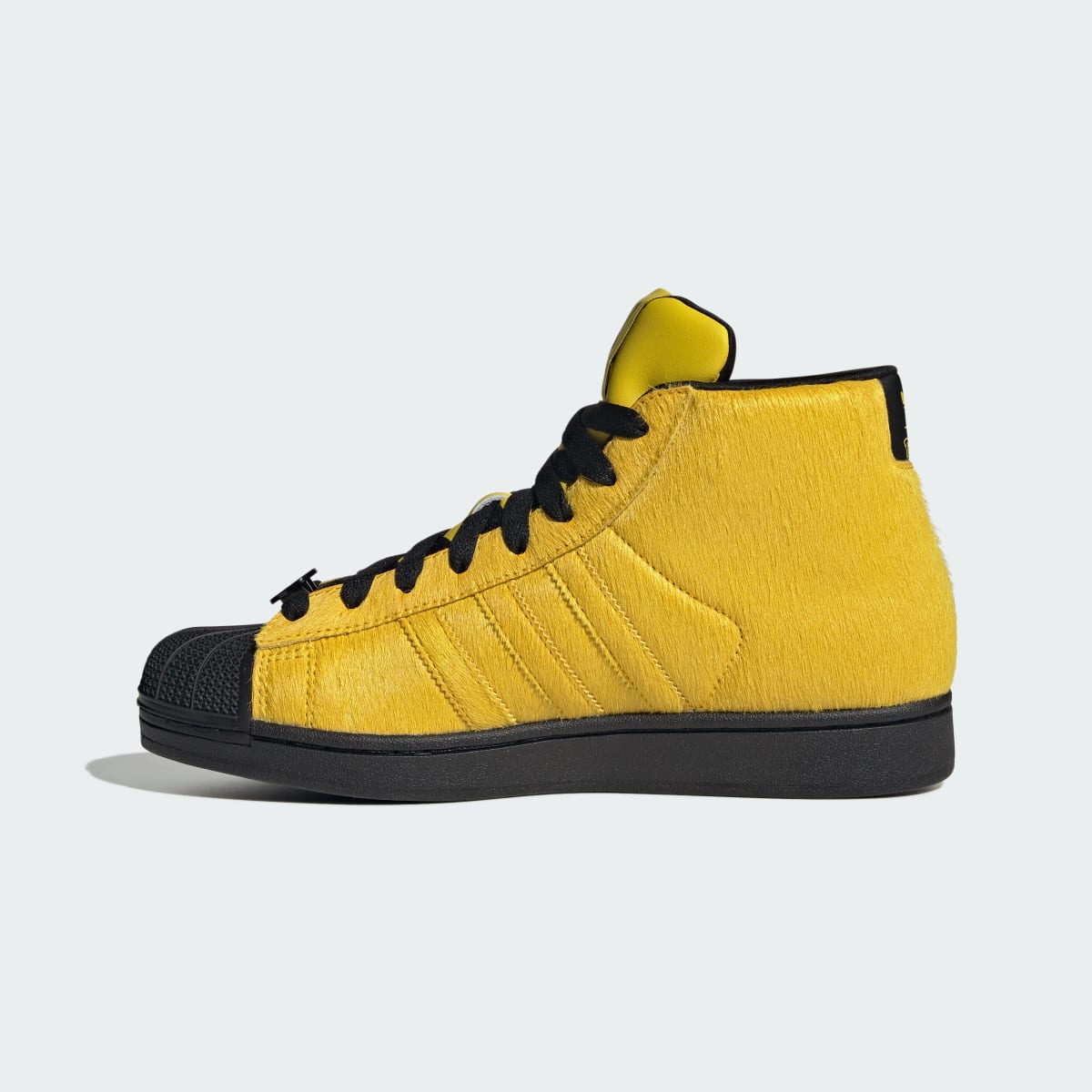 Adidas Men's ADIDAS Pokémon SUPERSTAR II MID SHOES - Yellow / Yellow / Core Black - Image 5