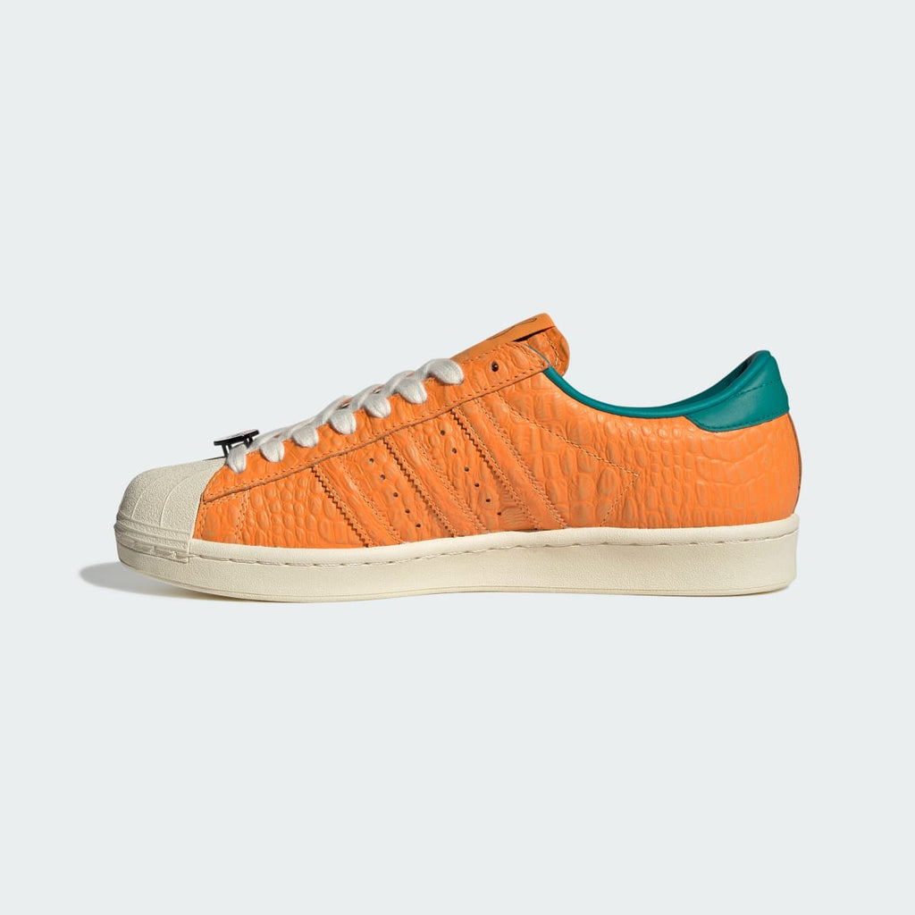 Adidas Women's ADIDAS Pokémon SUPERSTAR VINTAGE SHOES - Pure Tangerine / Pure Tangerine / Equipment Green - Image 6