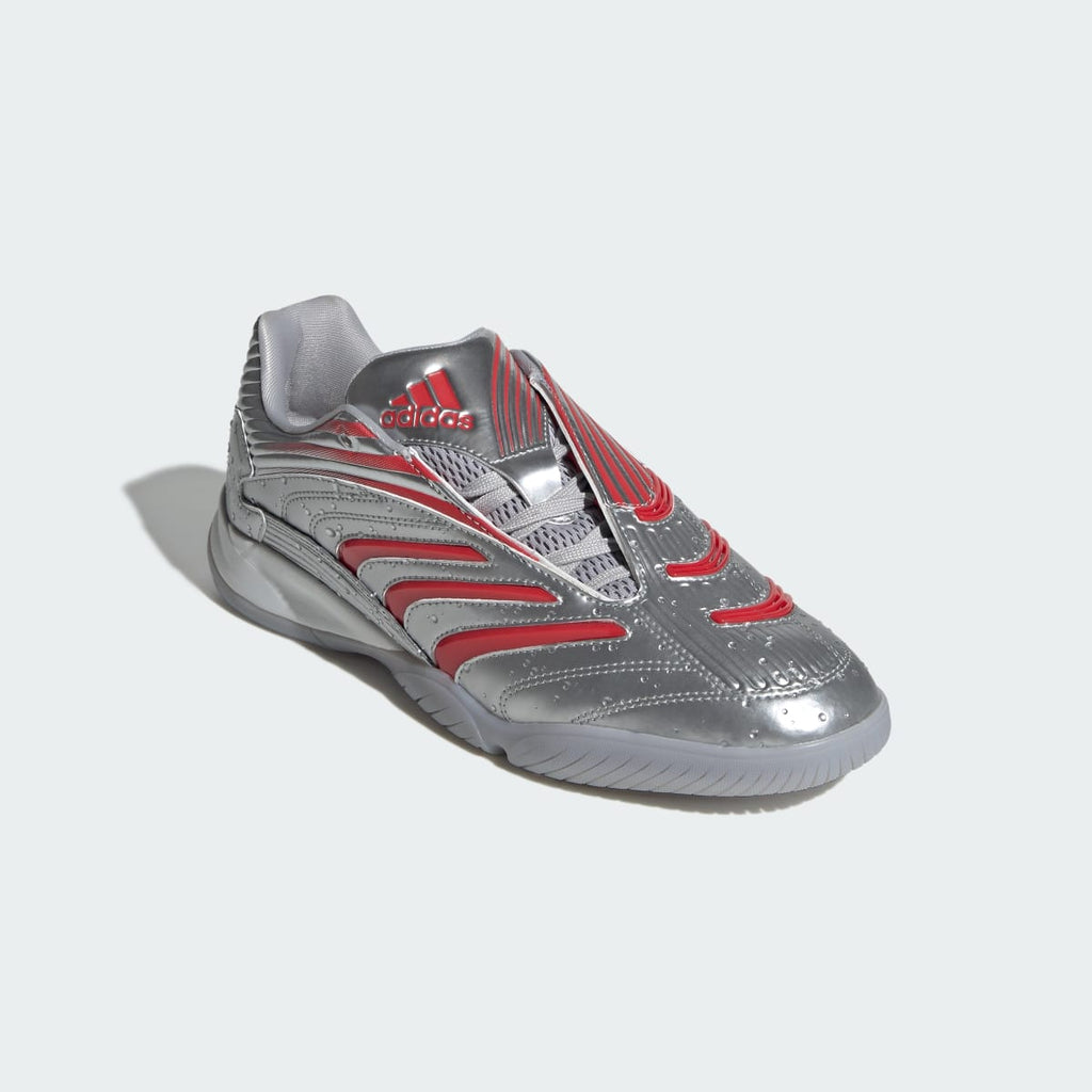 Adidas Men's ADIDAS X COCA-COLA PREDATOR SALA SHOES - Silver Metallic / None / Grey Two - Image 4