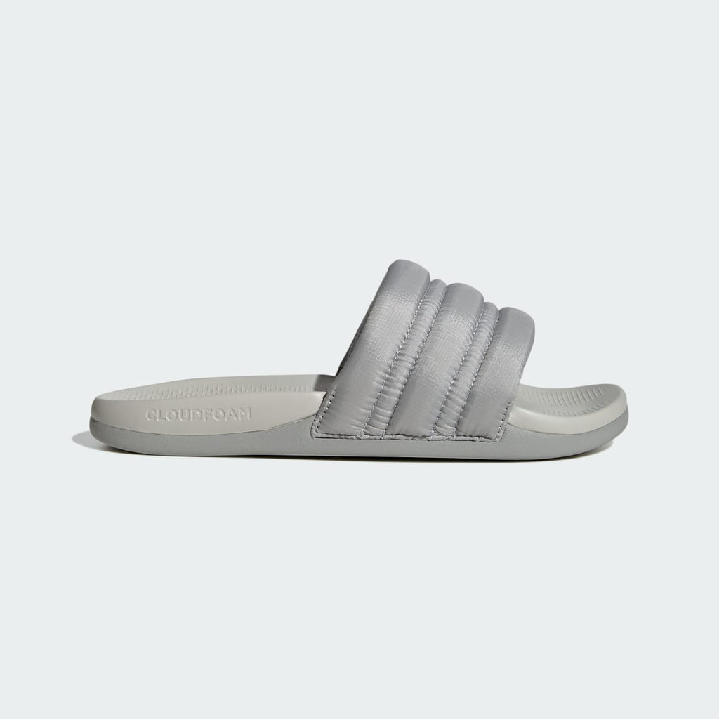 Adidas Women's ADILETTE COMFORT 2.0 SLIDES - Grey Two / Grey One / Crystal Sky - Image 1