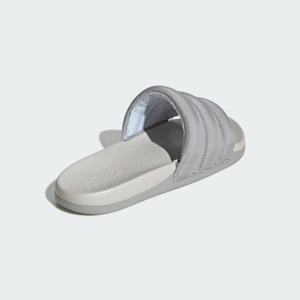 Adidas Women's ADILETTE COMFORT 2.0 SLIDES - Grey Two / Grey One / Crystal Sky - Image 5
