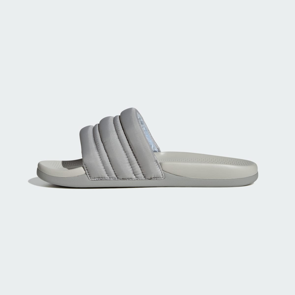 Adidas Women's ADILETTE COMFORT 2.0 SLIDES - Grey Two / Grey One / Crystal Sky - Image 6