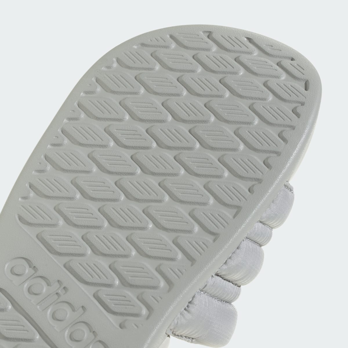 Adidas Women's ADILETTE COMFORT 2.0 SLIDES - Grey Two / Grey One / Crystal Sky - Image 8