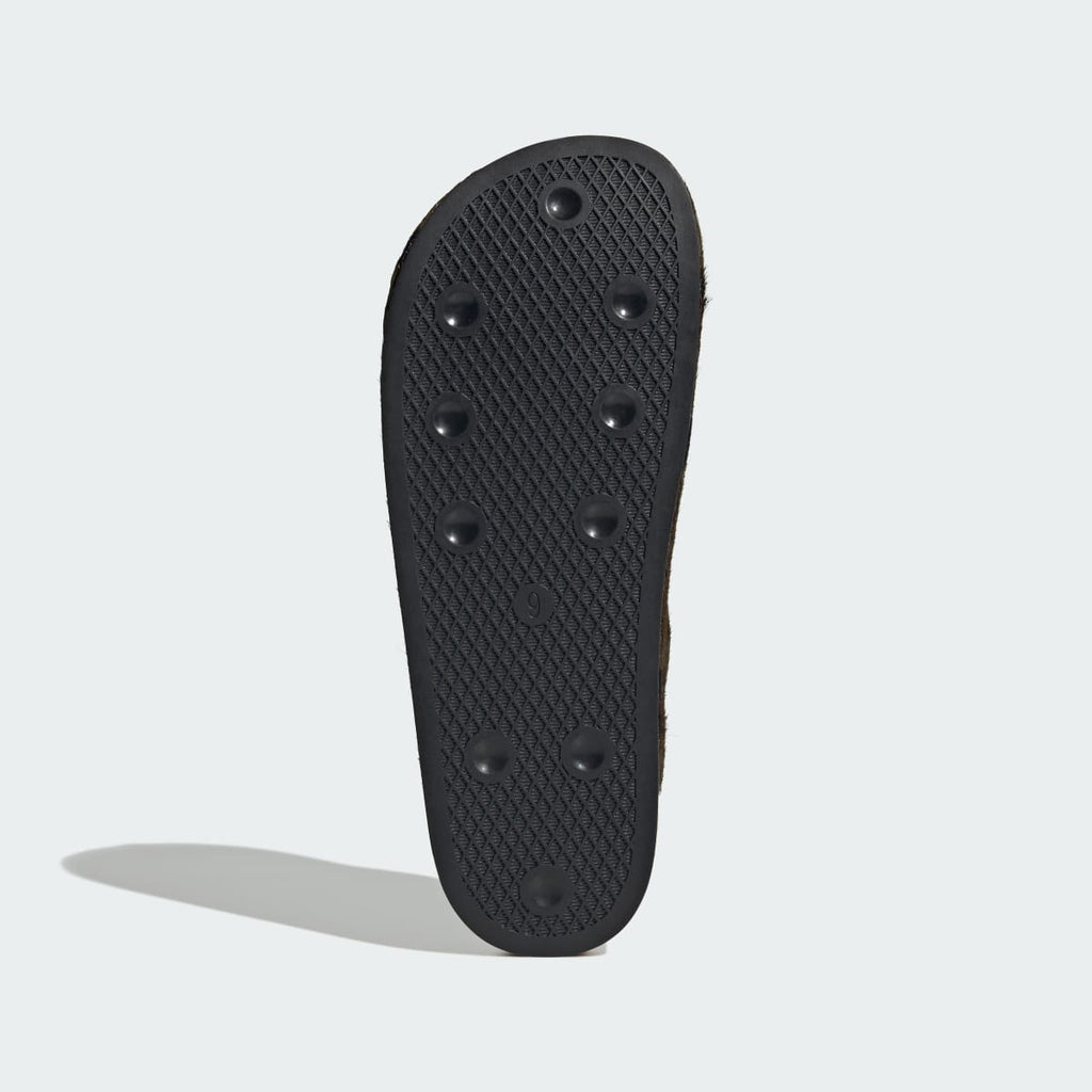 Adidas Men's ADIMULE SLIDES - Core Black / Core Black / Aurora Coffee - Image 3