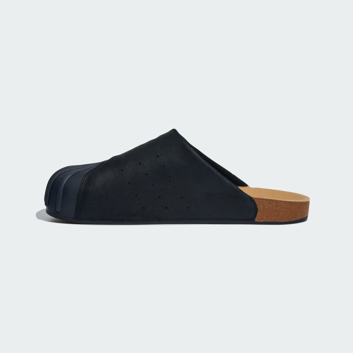 Adidas Women's ADIMULE SLIDES - Core Black / Core Black / Gold Metallic - Image 6