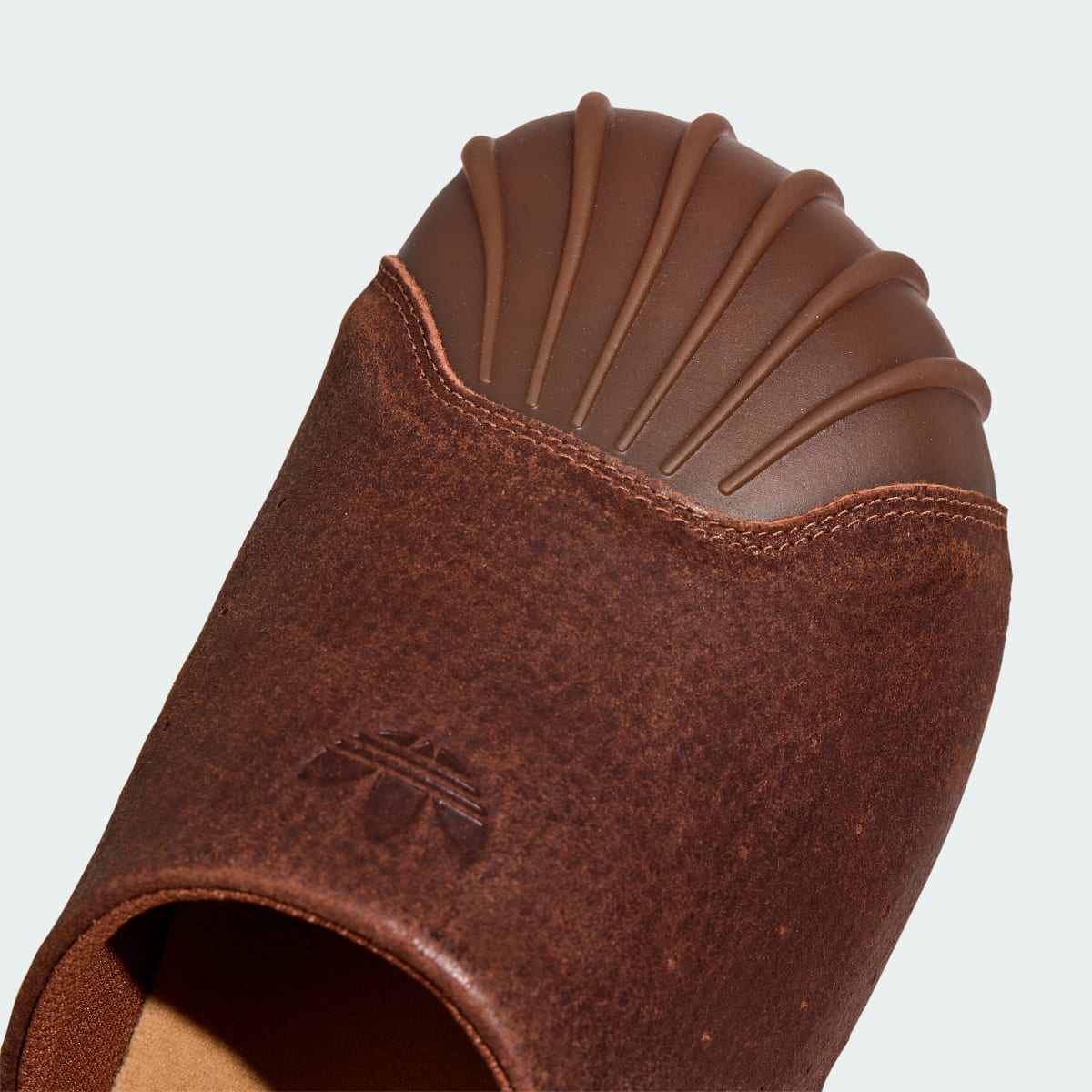 Adidas Women's ADIMULE SLIDES - Preloved Brown / Preloved Brown / Gold Metallic - Image 8
