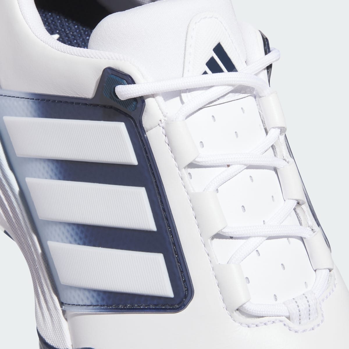 Adidas Men's ADIPOWER 26 GOLF SHOES - Cloud White / Collegiate Navy / Crystal Sky - Image 8