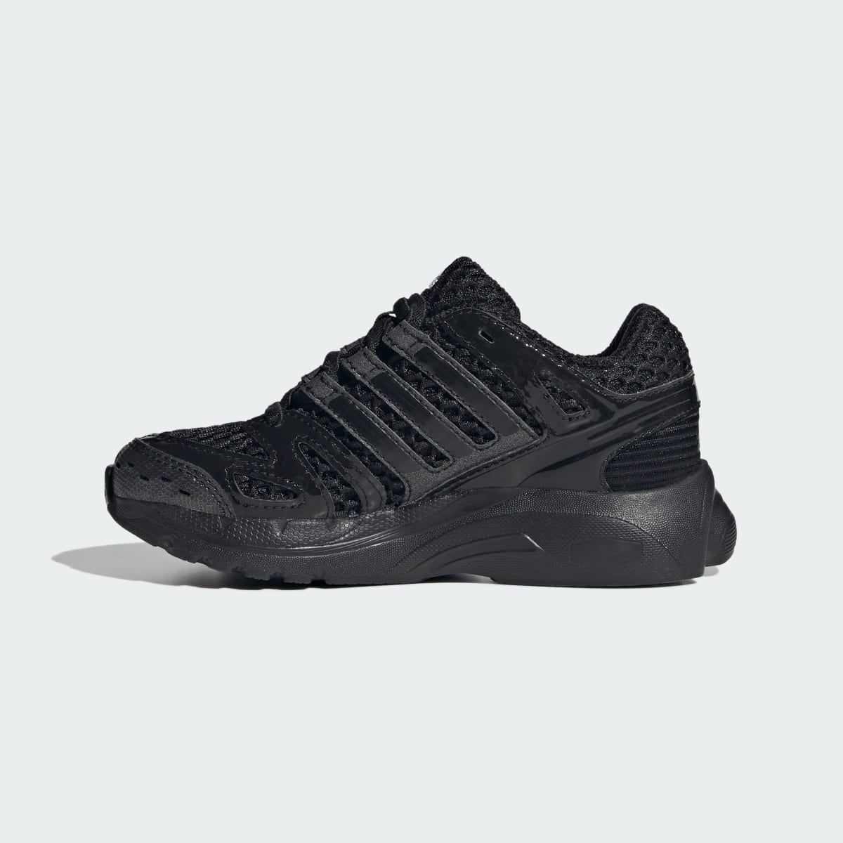 Adidas Kids' ADISTAR CONTROL 5 ELASTIC LACE SHOES - Core Black / Carbon / Grey Five - Image 6