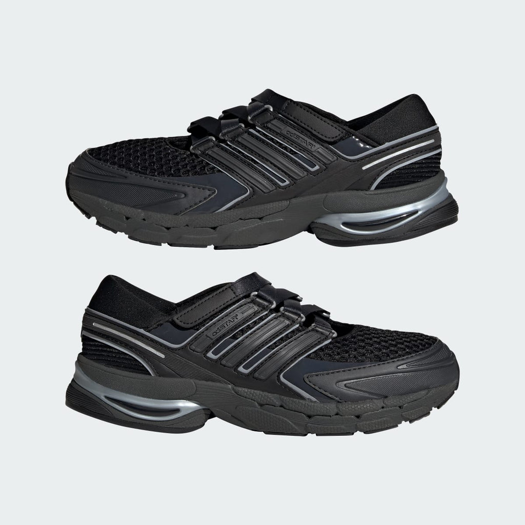 Adidas Women's ADISTAR CONTROL 5 MARY JANE SHOES - Carbon / Tech Grey Metallic / Night Grey - Image 7