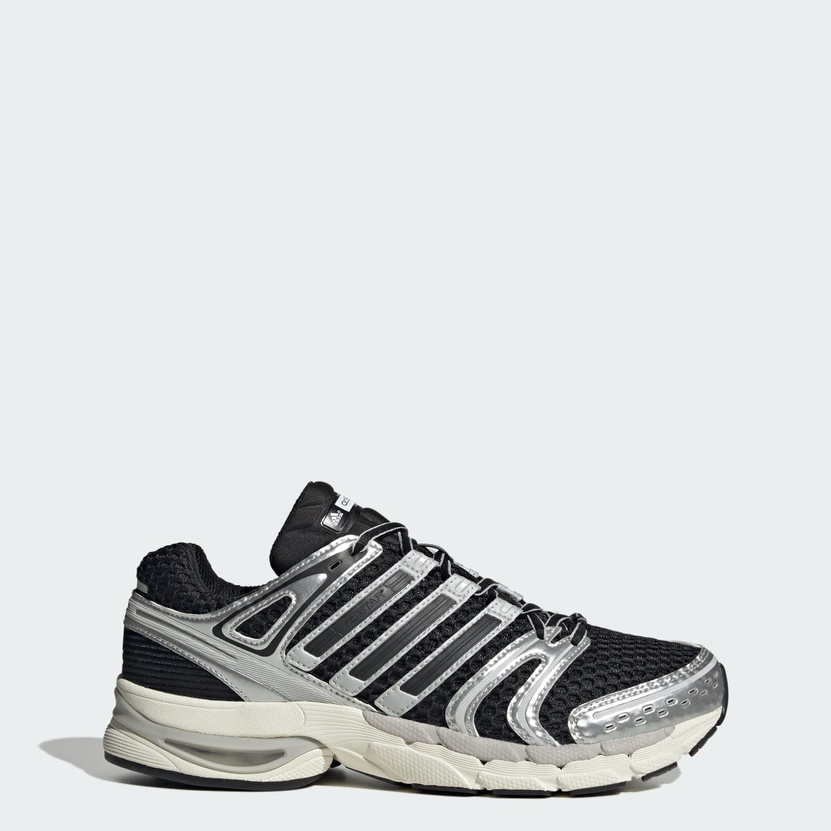 Adidas Men's ADISTAR CONTROL 5 SHOES - Core Black / Silver Metallic / Grey One - Image 1