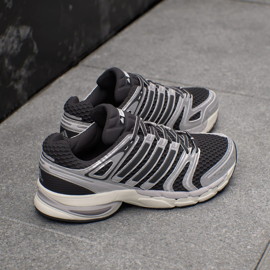 Adidas Men's ADISTAR CONTROL 5 SHOES - Core Black / Silver Metallic / Grey One - Image 6