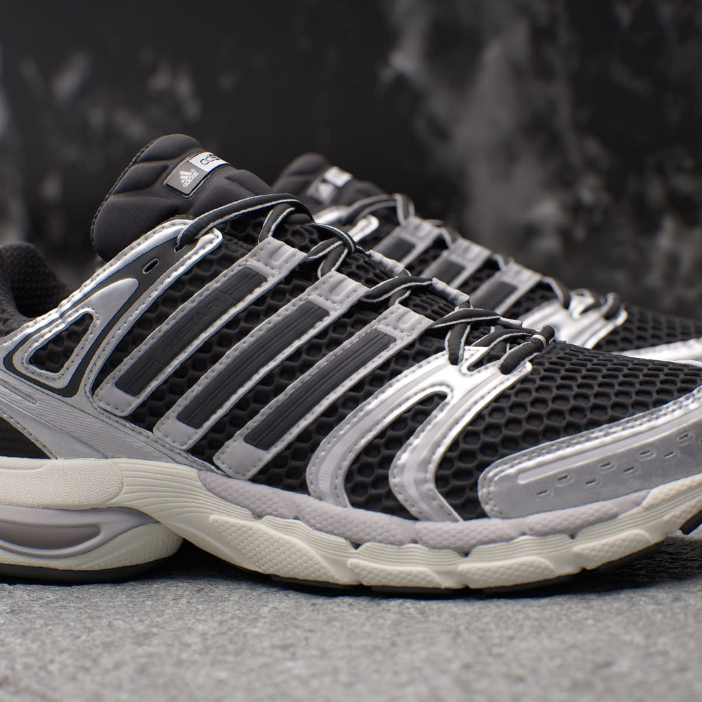 Adidas Men's ADISTAR CONTROL 5 SHOES - Core Black / Silver Metallic / Grey One - Image 9