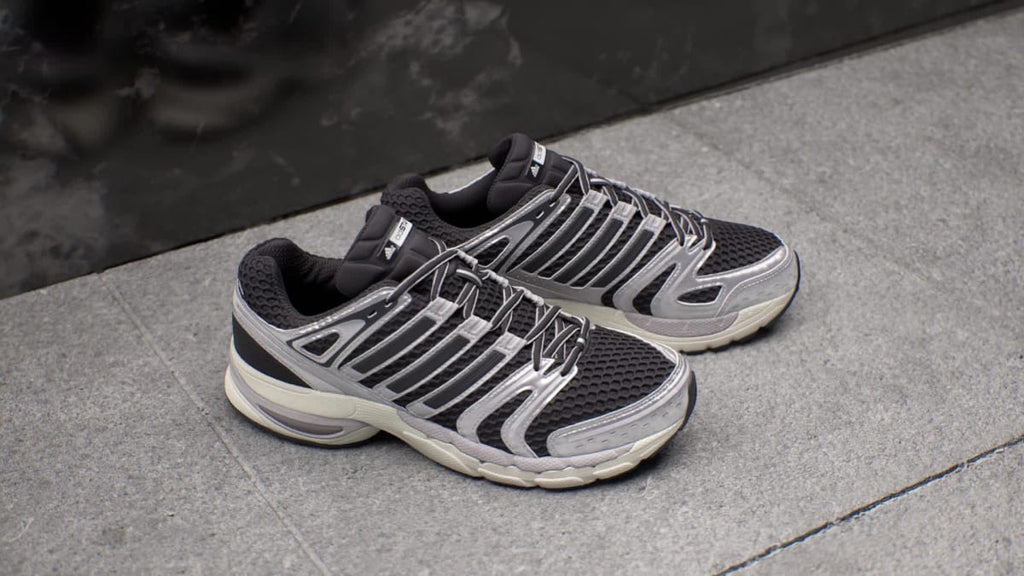 Adidas Men's ADISTAR CONTROL 5 SHOES - Core Black / Silver Metallic / Grey One - Image 2