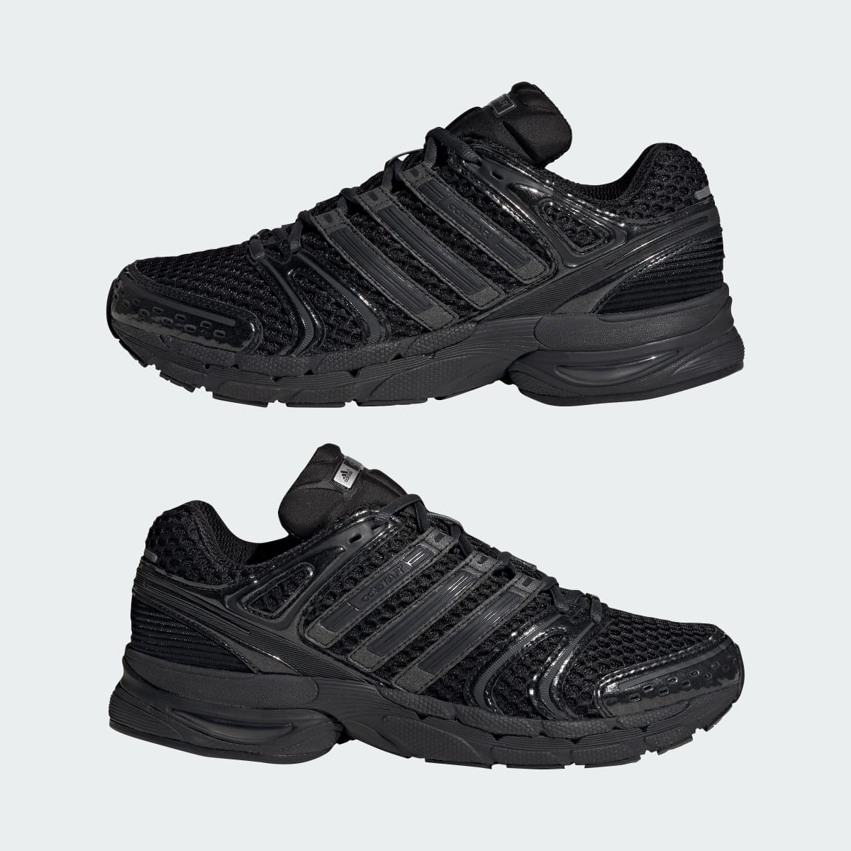 Adidas Women's ADISTAR CONTROL 5 SHOES - Core Black / Grey Six / Iron Metallic - Image 7