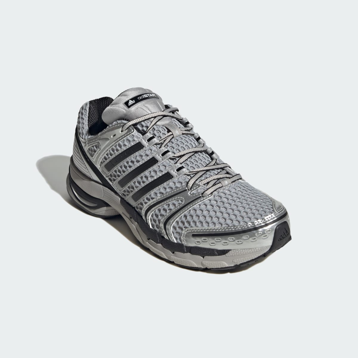 Adidas Men's ADISTAR CONTROL 5 SHOES - Grey Two / Core Black / Silver Metallic - Image 4