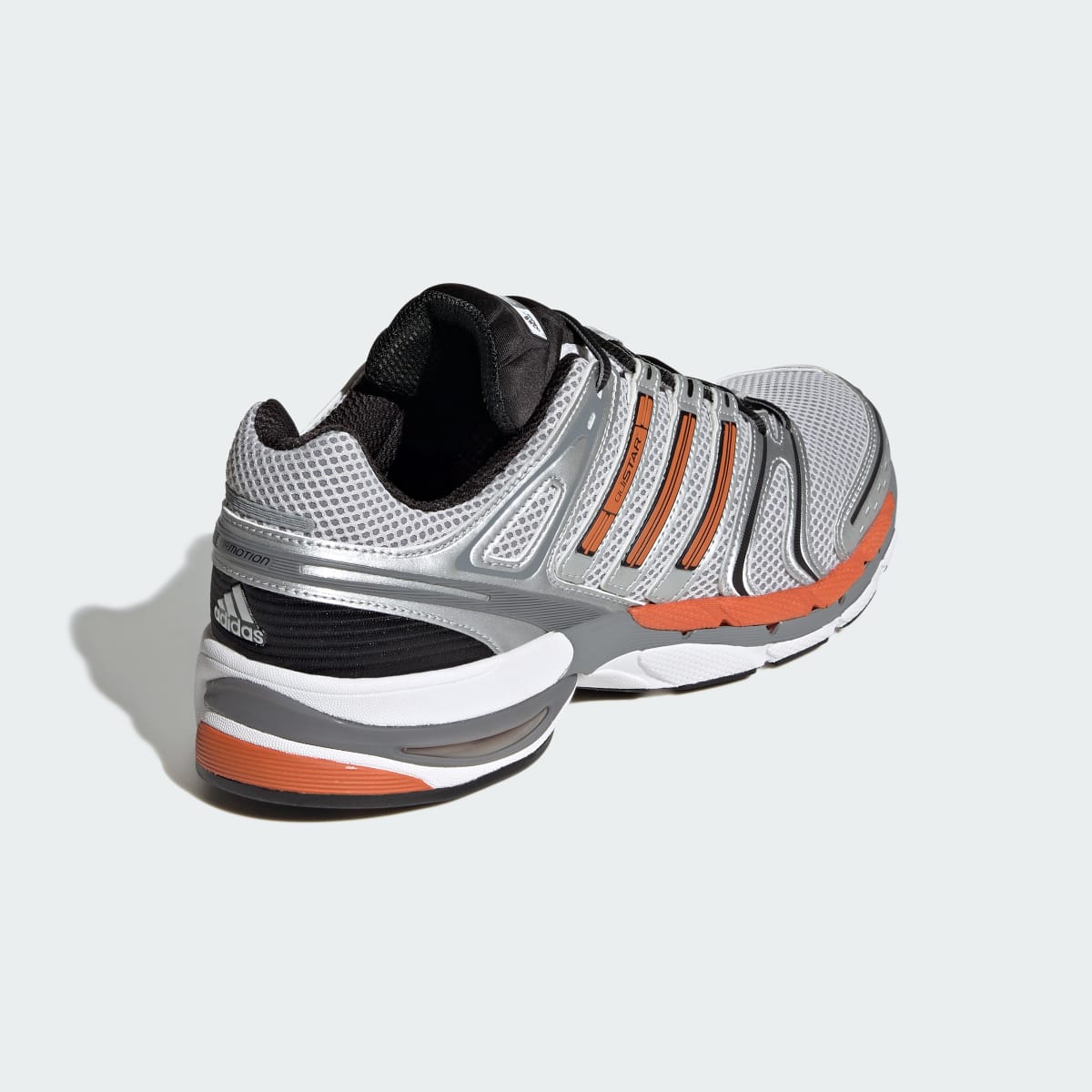 Adidas Men's ADISTAR CONTROL 5 SHOES - Grey One / Craft Orange / Core Black - Image 5