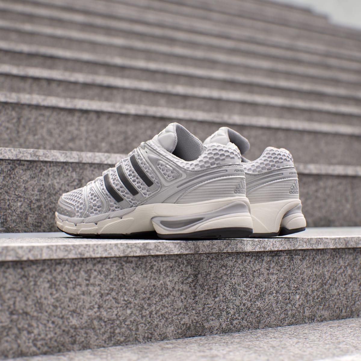 Adidas Women's ADISTAR CONTROL 5 SHOES - Silver Metallic / Grey One / Core Black - Image 8