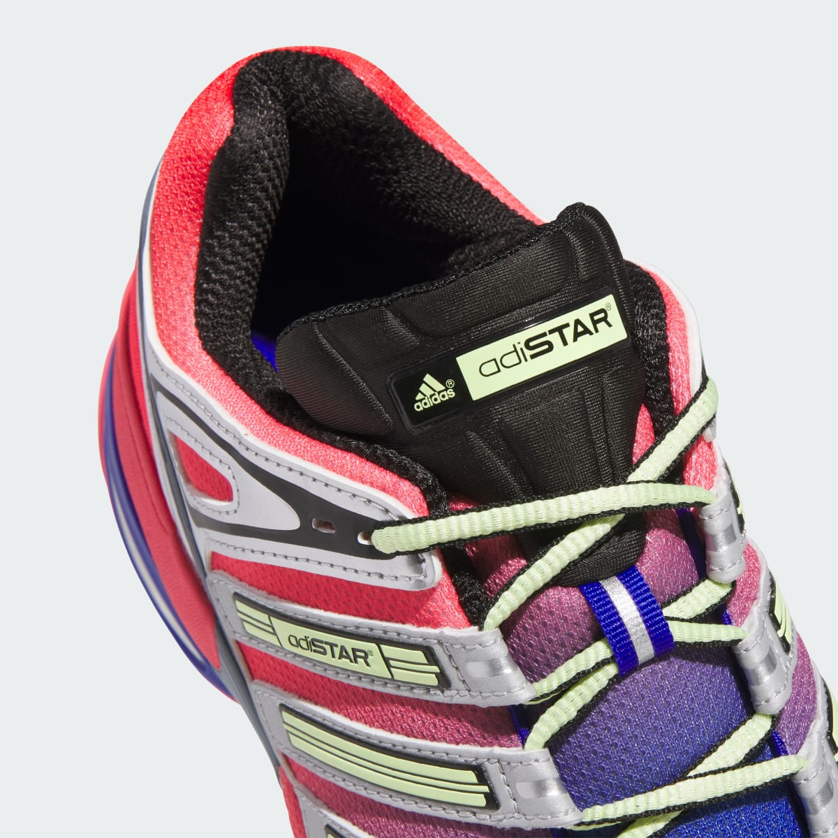 Adidas Women's ADISTAR CONTROL 5 SHOES - Silver Metallic / Frozen Lemon / Lucid Blue - Image 10
