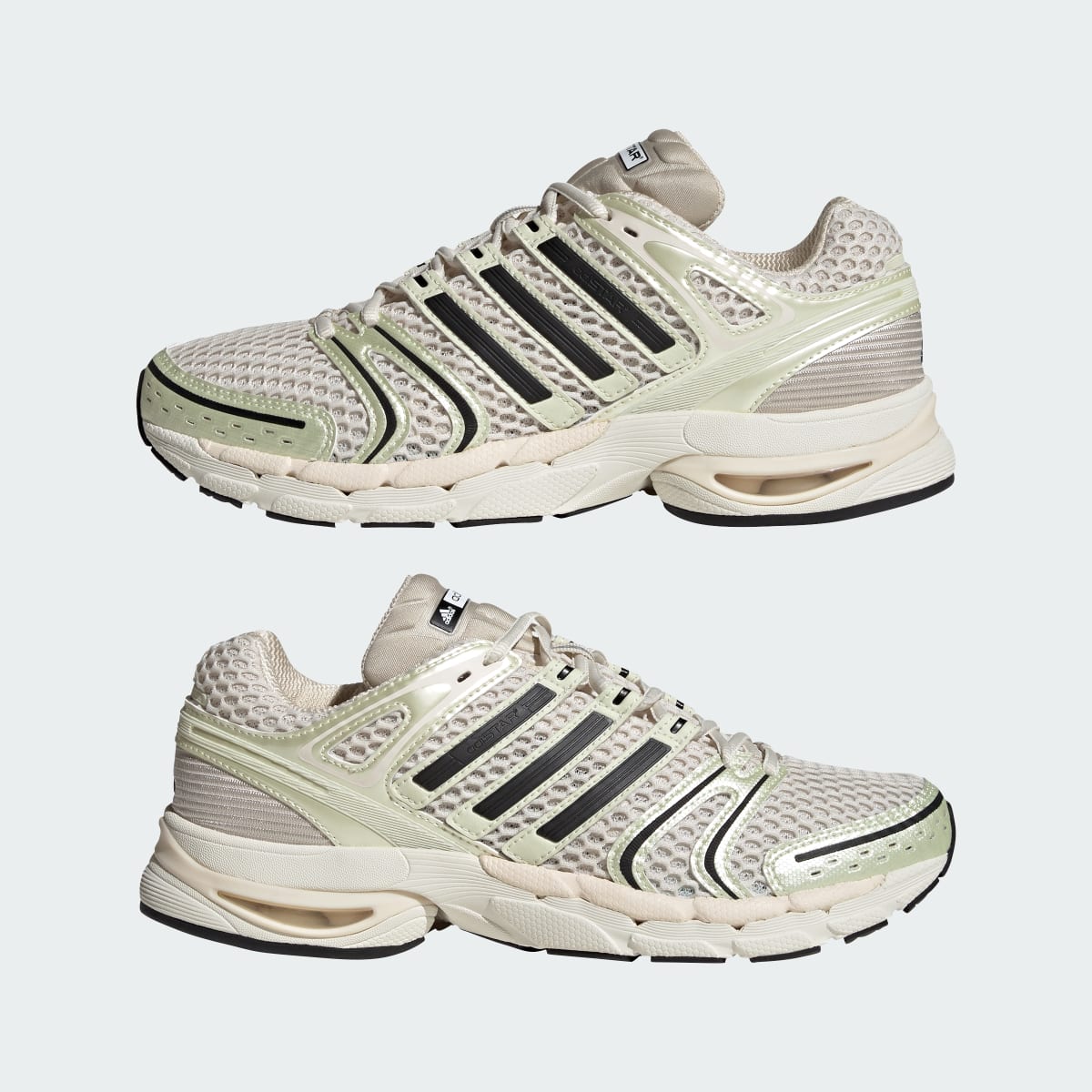 Adidas Men's ADISTAR CONTROL 5 SHOES - Cloud White / Core Black / Alumina - Image 8