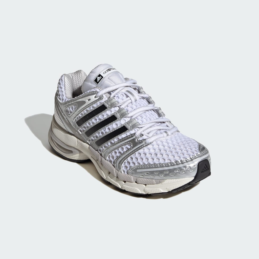 Adidas Kids' ADISTAR CONTROL 5 SHOES - Cloud White / Silver Metallic / Grey One - Image 4