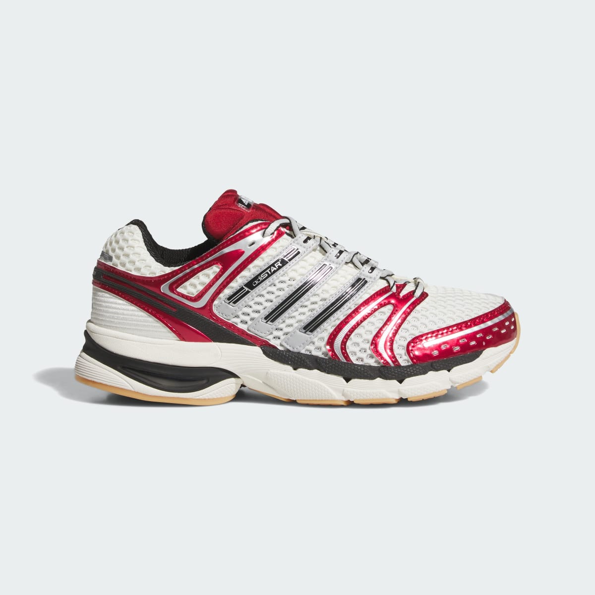 Adidas Women's ADISTAR CONTROL 5 SHOES - Off White / Core Black / Team Victory Red - Image 1