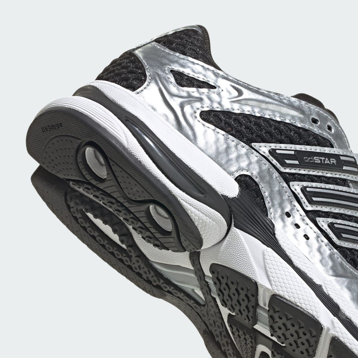 Adidas Women's ADISTAR MLD SHOES - Core Black / Silver Metallic / Cloud White - Image 8