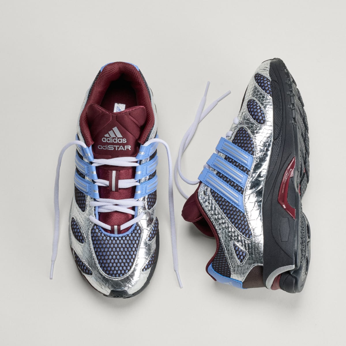 Adidas Women's ADISTAR MLD SHOES - Aurora Coffee / Silver Metallic / Blue Fusion - Image 4