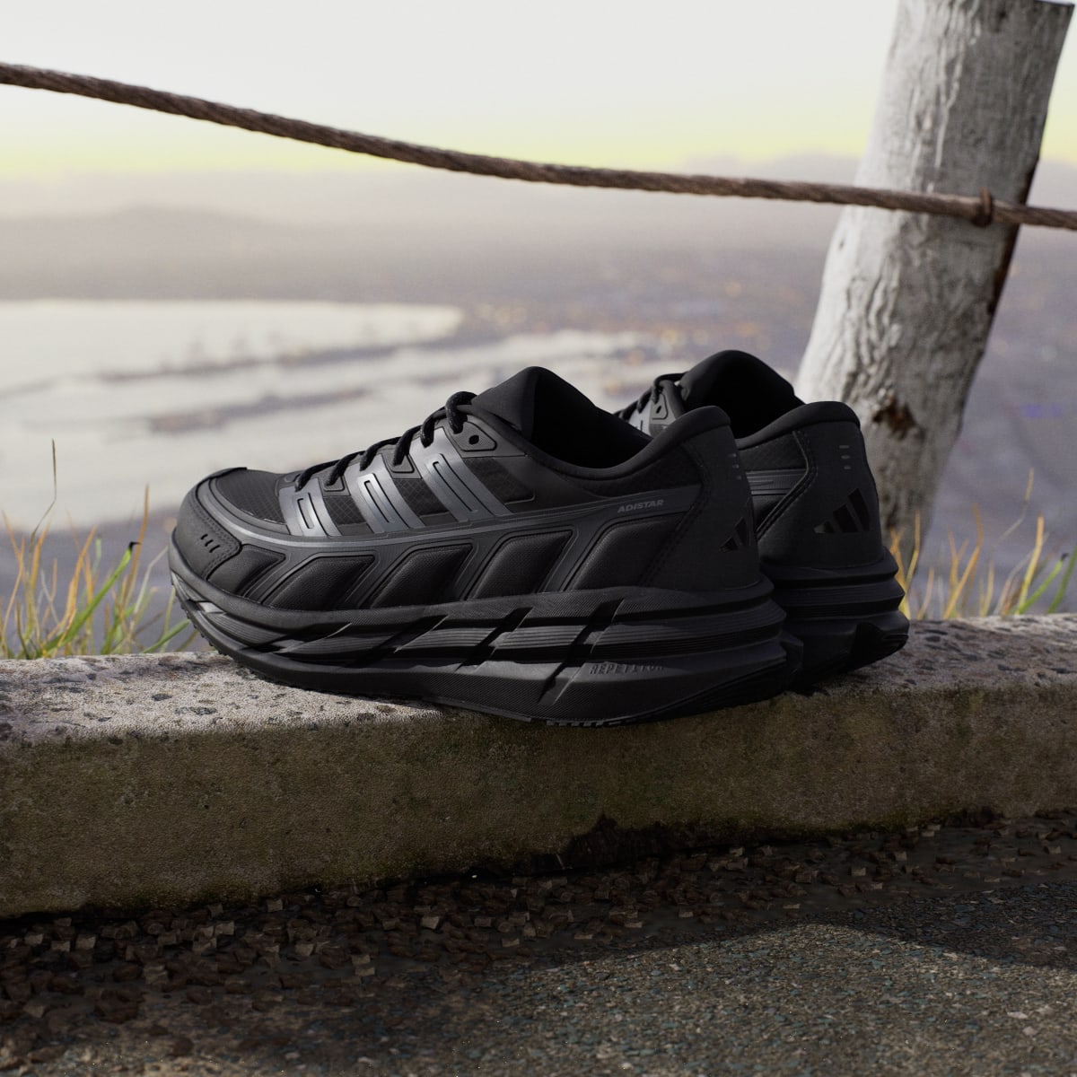 Adidas Men's ADISTAR SPW SHOES - Core Black / Grey Six / Night Grey - Image 6