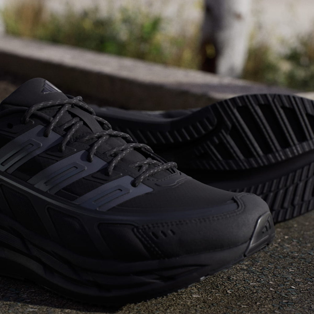 Adidas Men's ADISTAR SPW SHOES - Core Black / Grey Six / Night Grey - Image 9