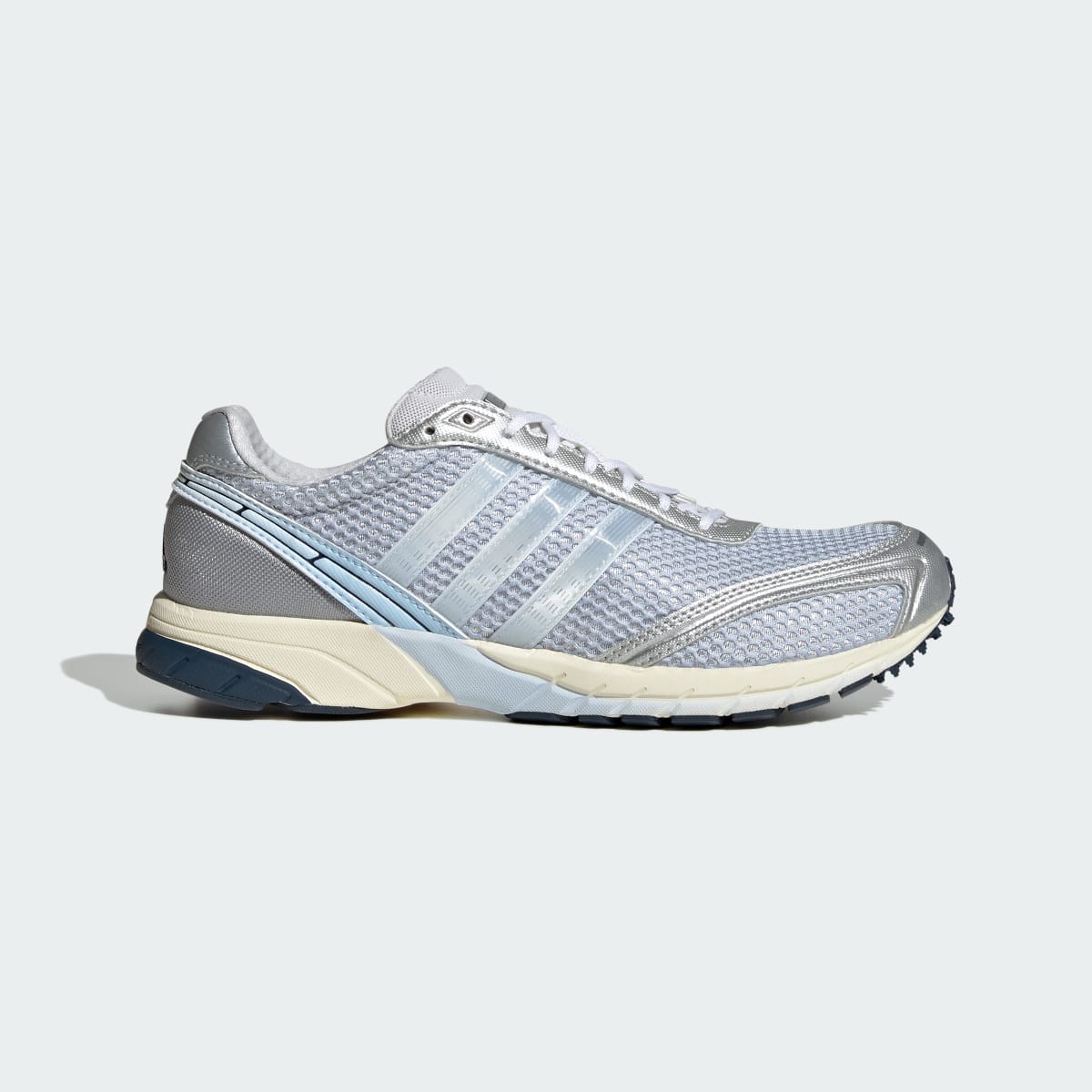 Adidas Women's ADIZERO ADIOS OG SHOES - Crystal Sky / Cloud White / Silver Metallic - Image 1