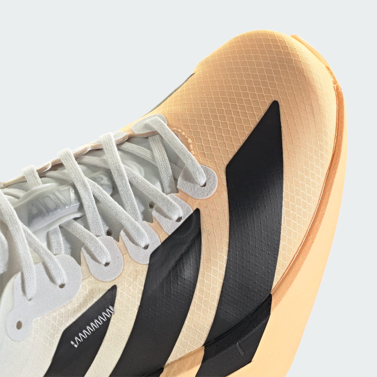 Adidas Women's ADIZERO ADIOS PRO 4 RUNNING SHOES - Acid Orange / Core Black / Crystal White - Image 12